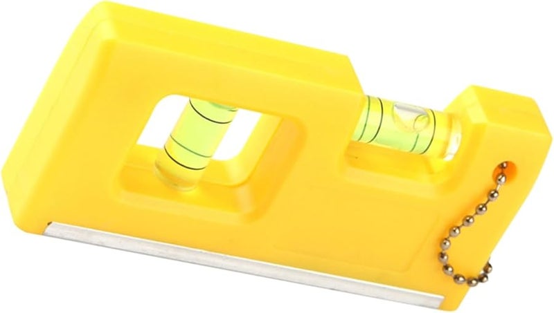 مستوى فقاعة مغناطيسي صغير بسلسلة تعليق - أداة روح عالية الدقة محمولة - Image 1